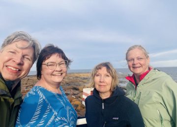 Talkooviikko 25 Kari, Soili, Anneli ja Tuija