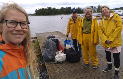 Talkooviikko 31 Fredi, Marjo, Riikka, Tuija