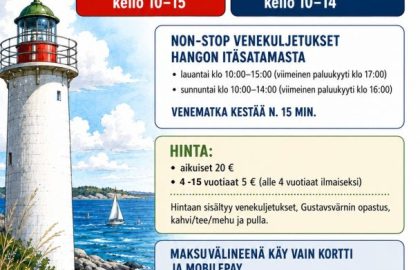 KV Majakkapäivä Gustavsärn 15.-16.8.2026