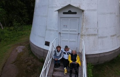 Talkooviikko 24 Pia, Tuula ja Anne sekä keskiviikosta eteenpäin myös Henry