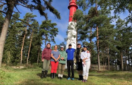 Talkooviikko 33   Outi, Aija, Vuokko, Margie, Teuvo ja Thomas