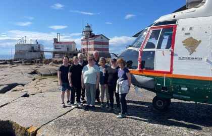Talkooviikko 34, Henri, Elina, Kirsi, Anne, Vuokko, Heli, Terhi, Jorma
